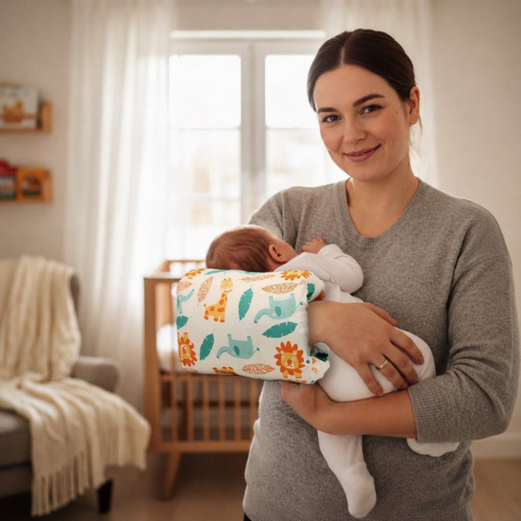 Brassard d'allaitement safari avec maman et bébé